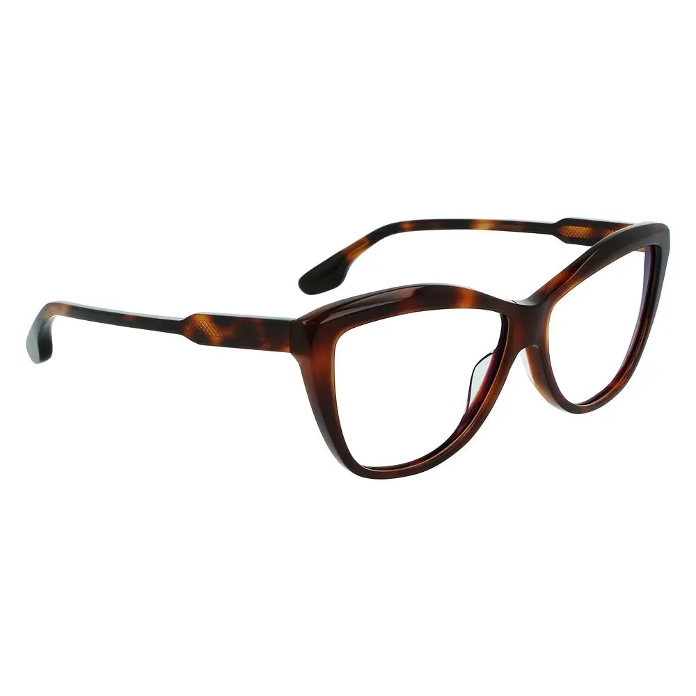 Victoria Beckham Brown Acetate Glasses (Frames) Victoria Beckham
