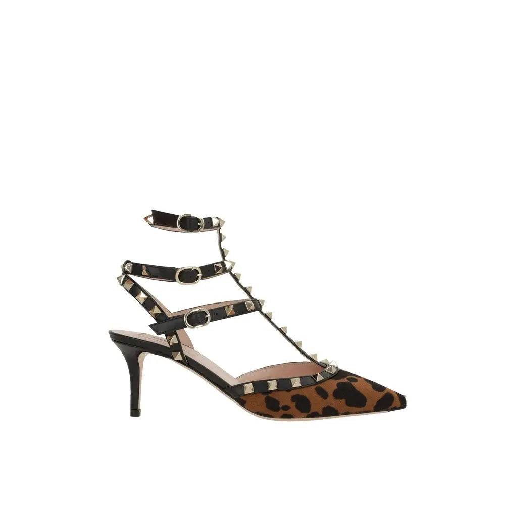 Valentino Garavani Black Calfskin High Heel Pumps Valentino Garavani