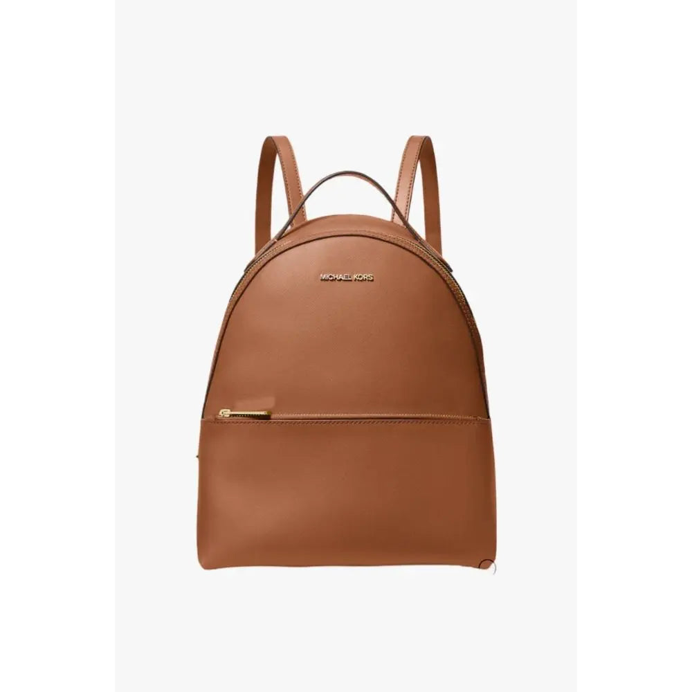 Michael Kors Brown Leather Backpack Michael Kors