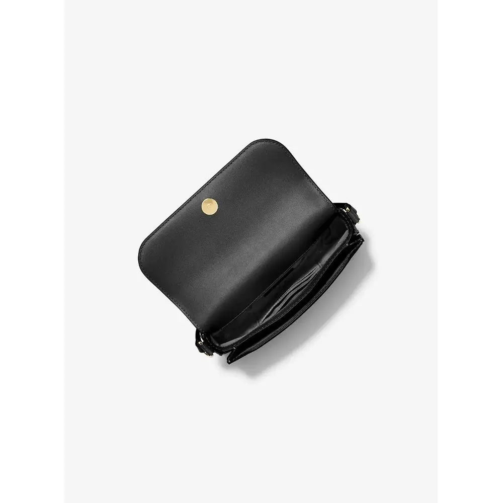 Michael Kors Black Leather Crossbody Bag Michael Kors