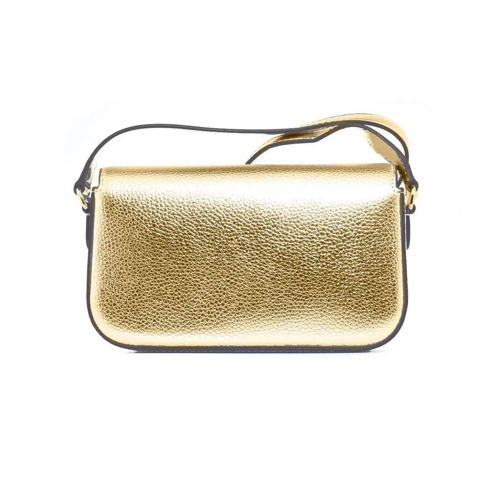 Michael Kors Gold Leather Crossbody Bag Michael Kors