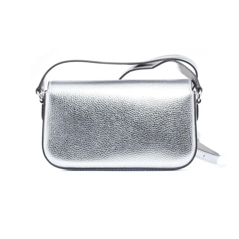 Michael Kors Gray Leather Shoulder Bag Michael Kors