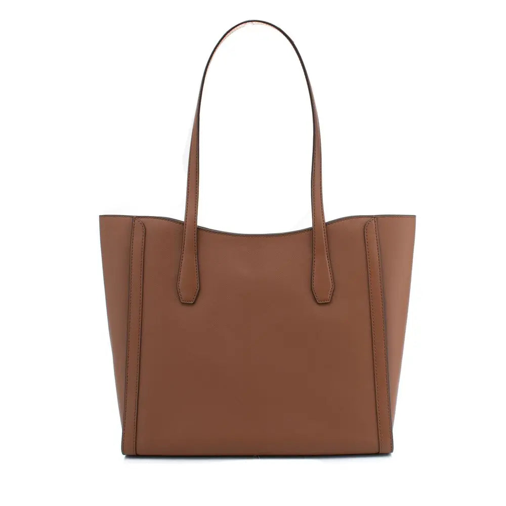 Michael Kors Brown Canvas Tote Bag Michael Kors