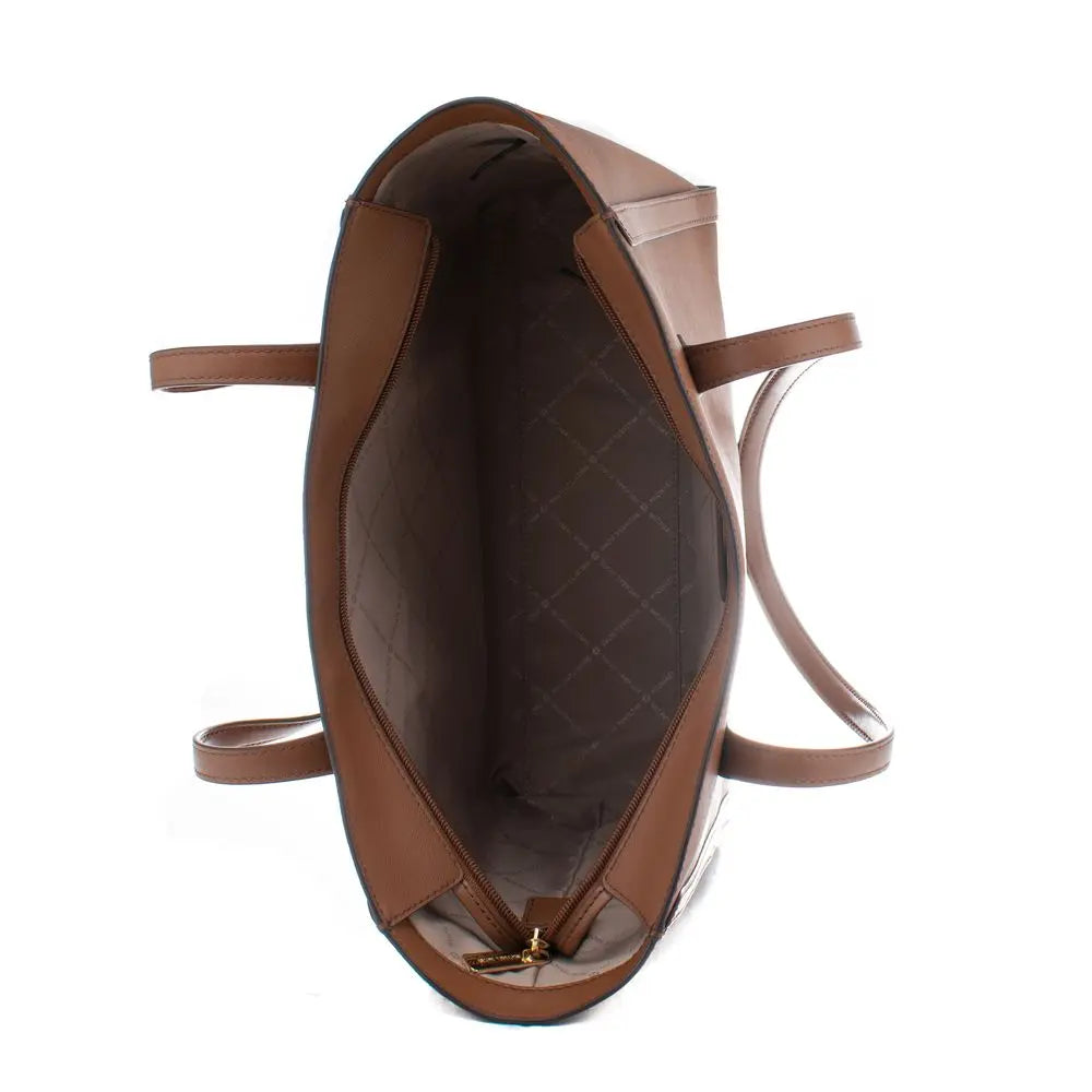 Michael Kors Brown Canvas Tote Bag Michael Kors