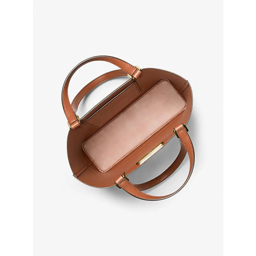 Michael Kors Brown Leather Tote Bag Michael Kors