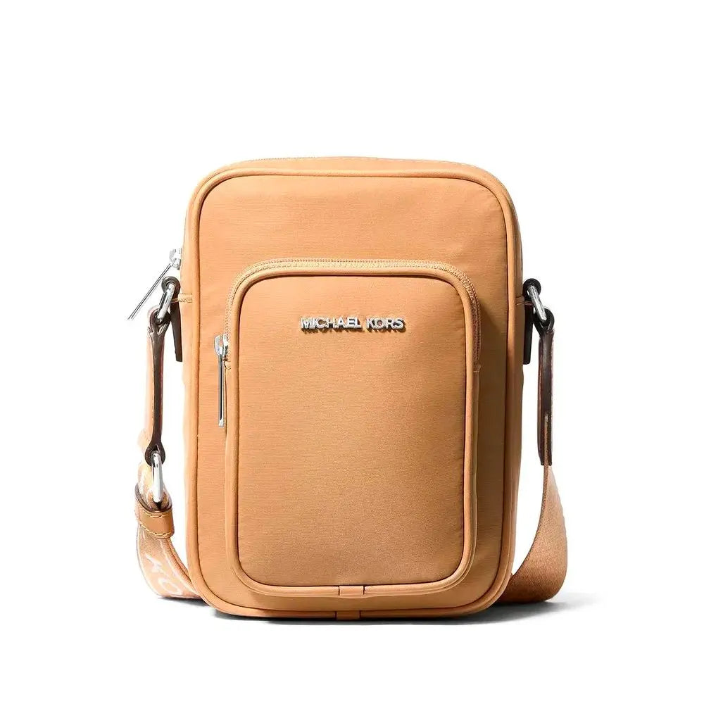 Michael Kors Brown Nylon Crossbody Bag Michael Kors