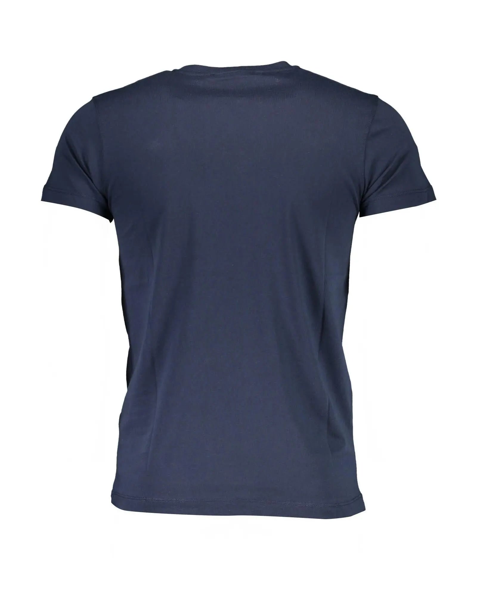 Roberto Cavalli Blue Cotton T-Shirt Roberto Cavalli