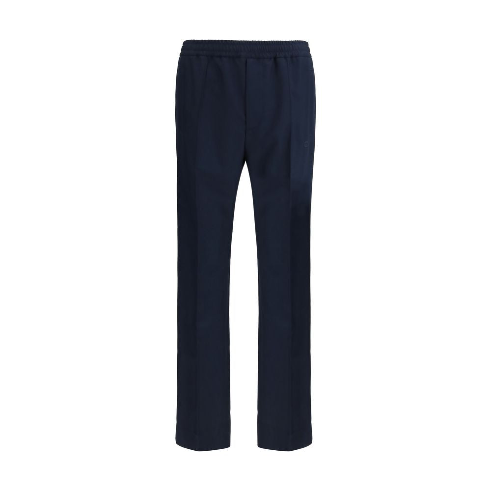 Gucci Blue Polyester Casual Pants Gucci