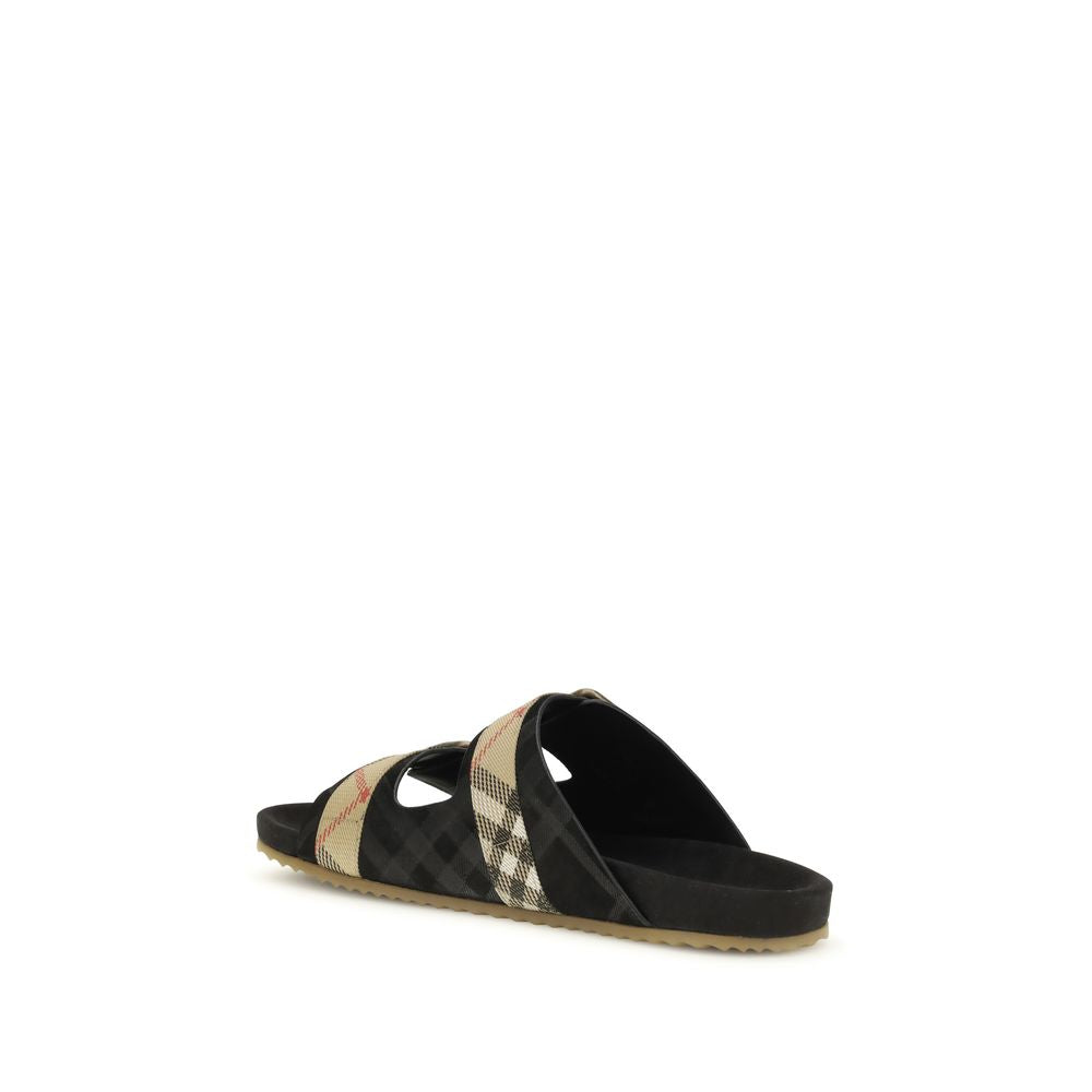 Burberry Multicolor Rubber Flat Sandals Burberry