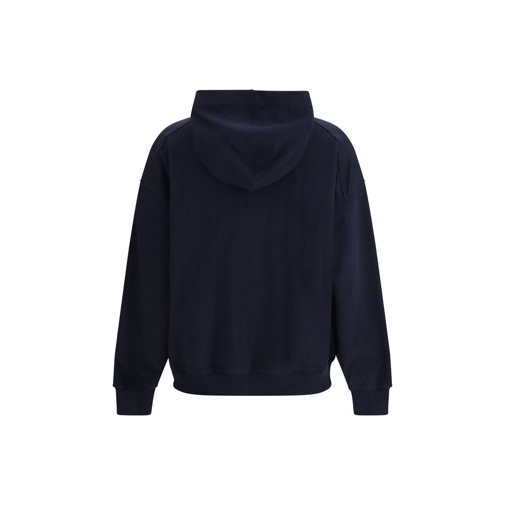 Brunello Cucinelli Blue Cotton Sweatshirt Brunello Cucinelli