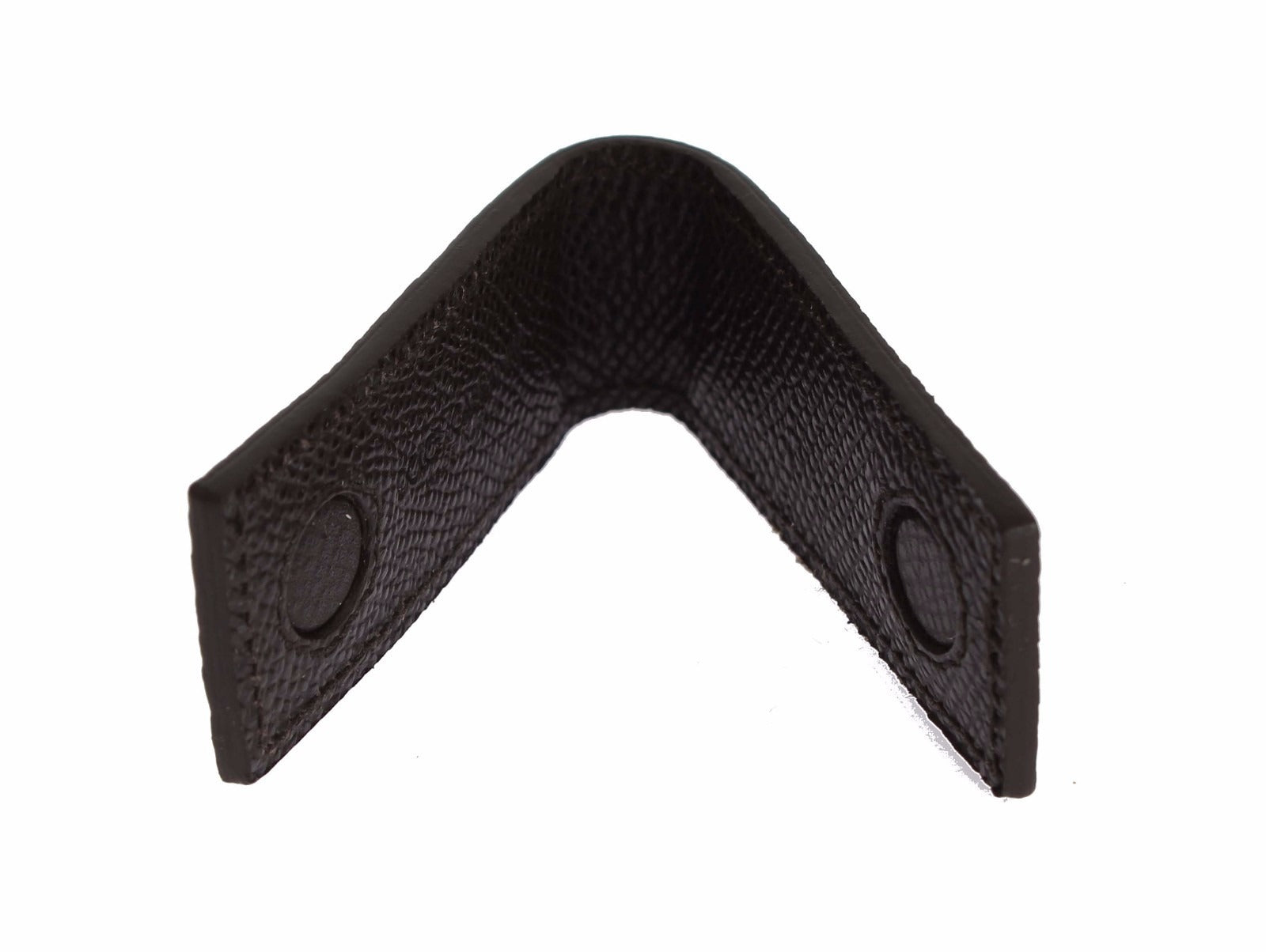 Dolce & Gabbana Brown Leather Magnet Mens Money Bar Clasp Money Cash Clip Dolce & Gabbana