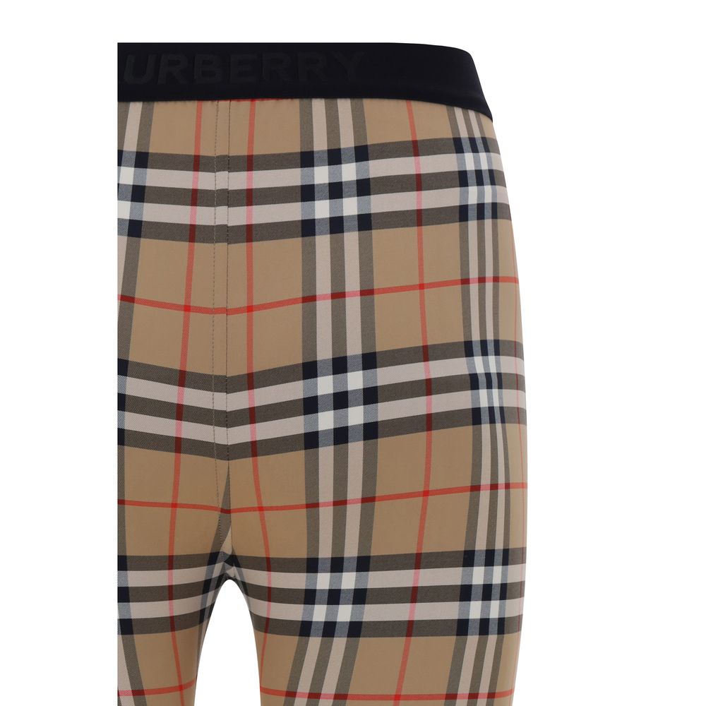 Burberry Brown Polyamide Leggings Burberry