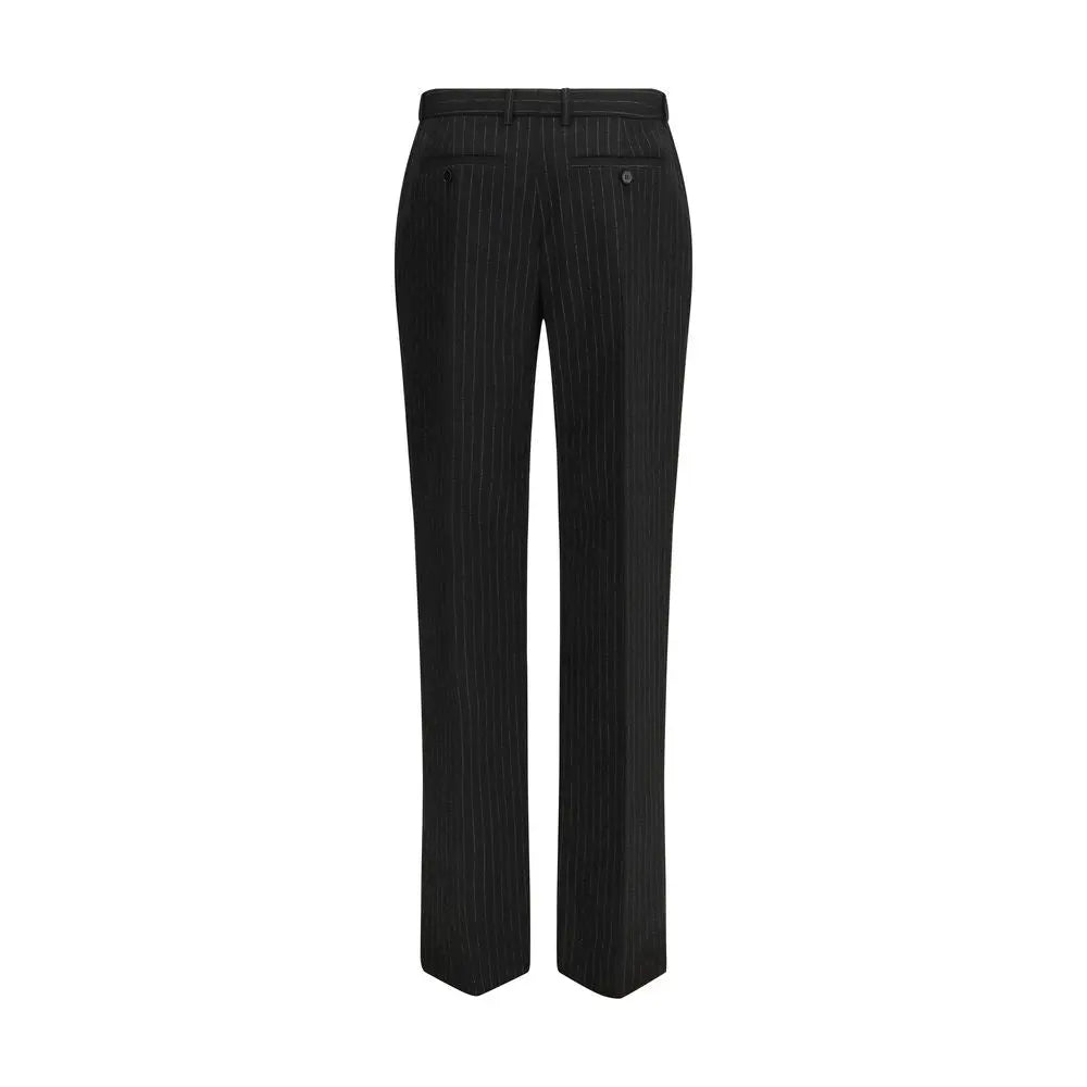 Alexander McQueen Black Wool Oves Aries Dress Pants Alexander McQueen