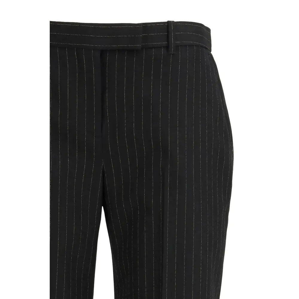 Alexander McQueen Black Wool Oves Aries Dress Pants Alexander McQueen
