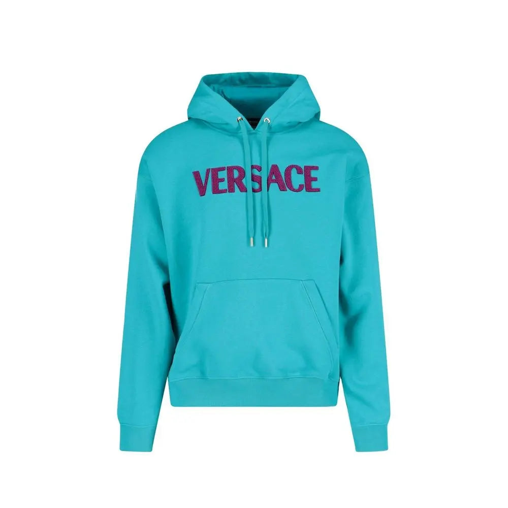 Versace Bicolor Cotton Sweatshirt Versace