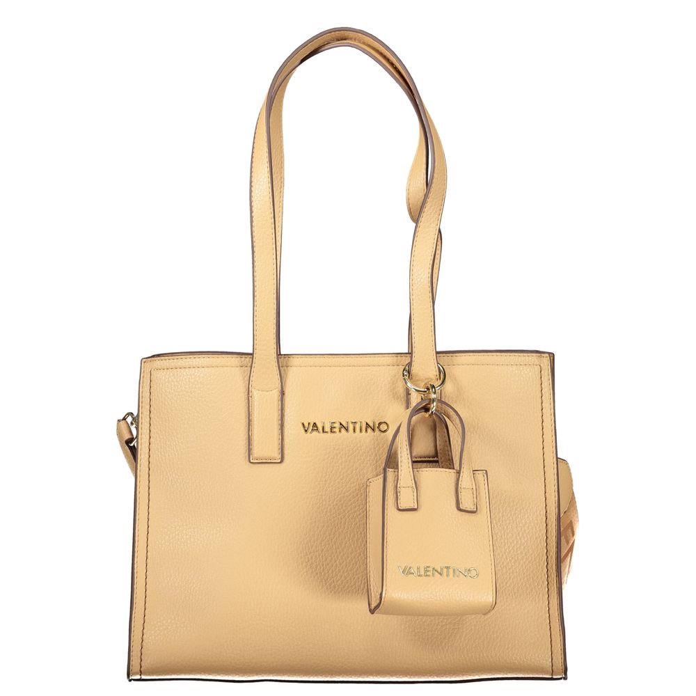 Mario Valentino Beige Polyethylene Handbag Mario Valentino