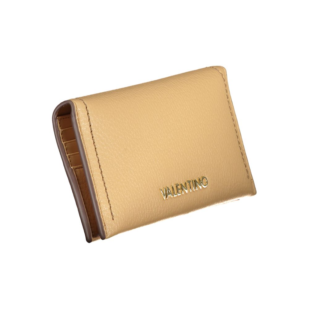 Valentino Beige Polyethylene Wallet Valentino