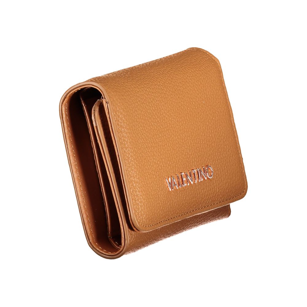 Valentino Brown Polyethylene Wallet Valentino
