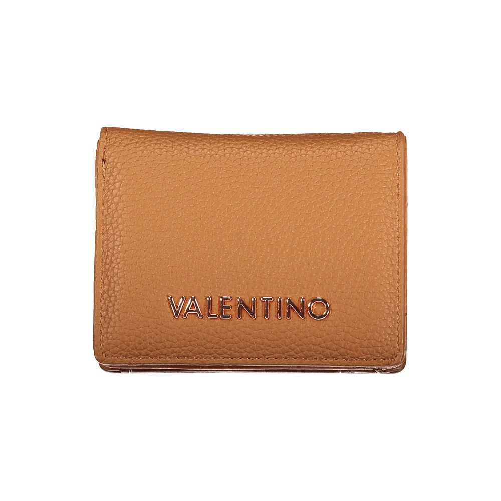 Valentino Brown Polyethylene Wallet Valentino