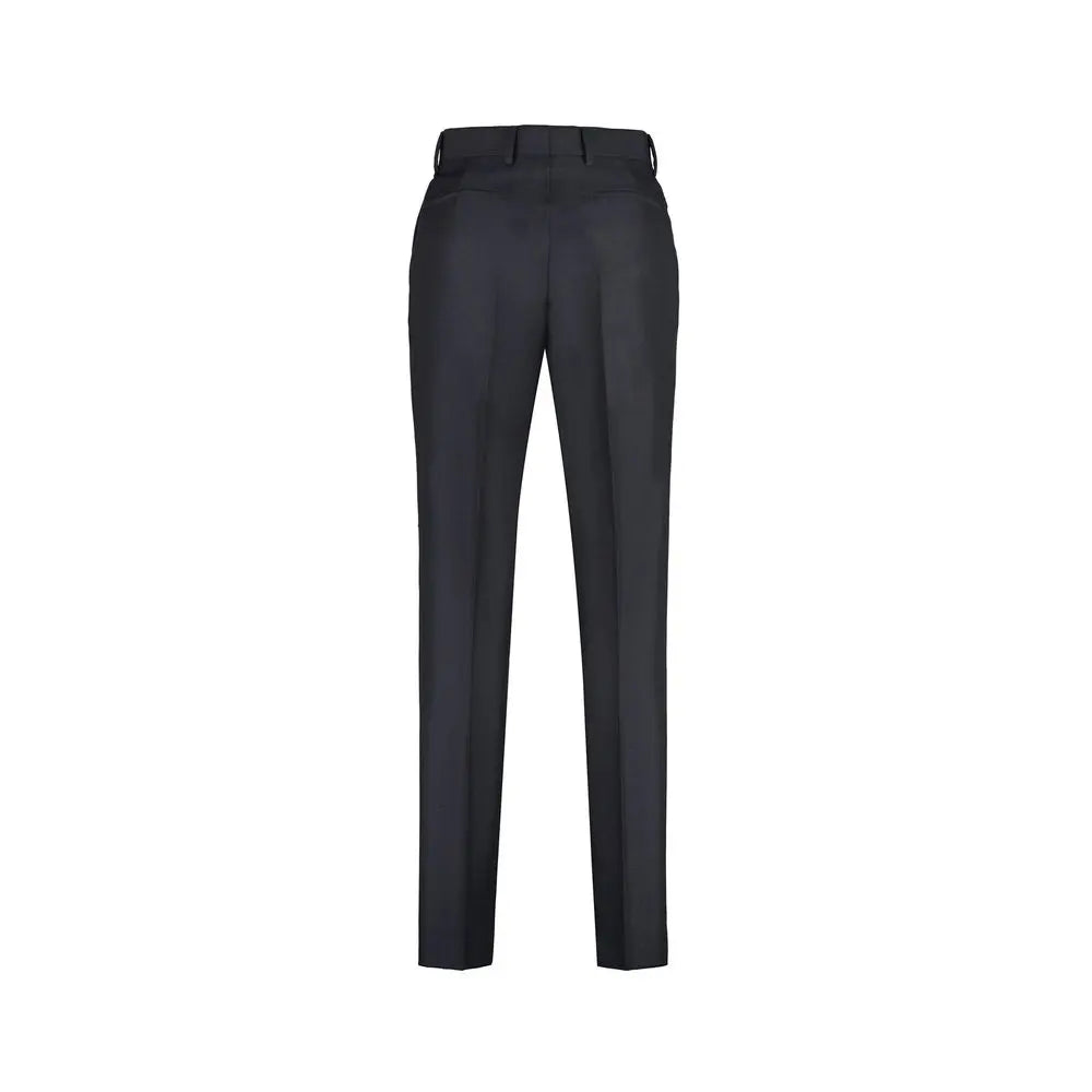 Prada Blue Mohair Dress Pants Prada