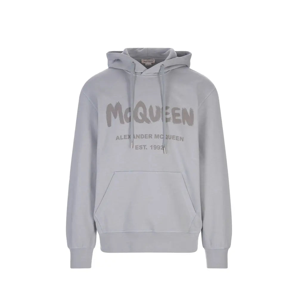 Alexander McQueen Gray Cotton Sweatshirt Alexander McQueen