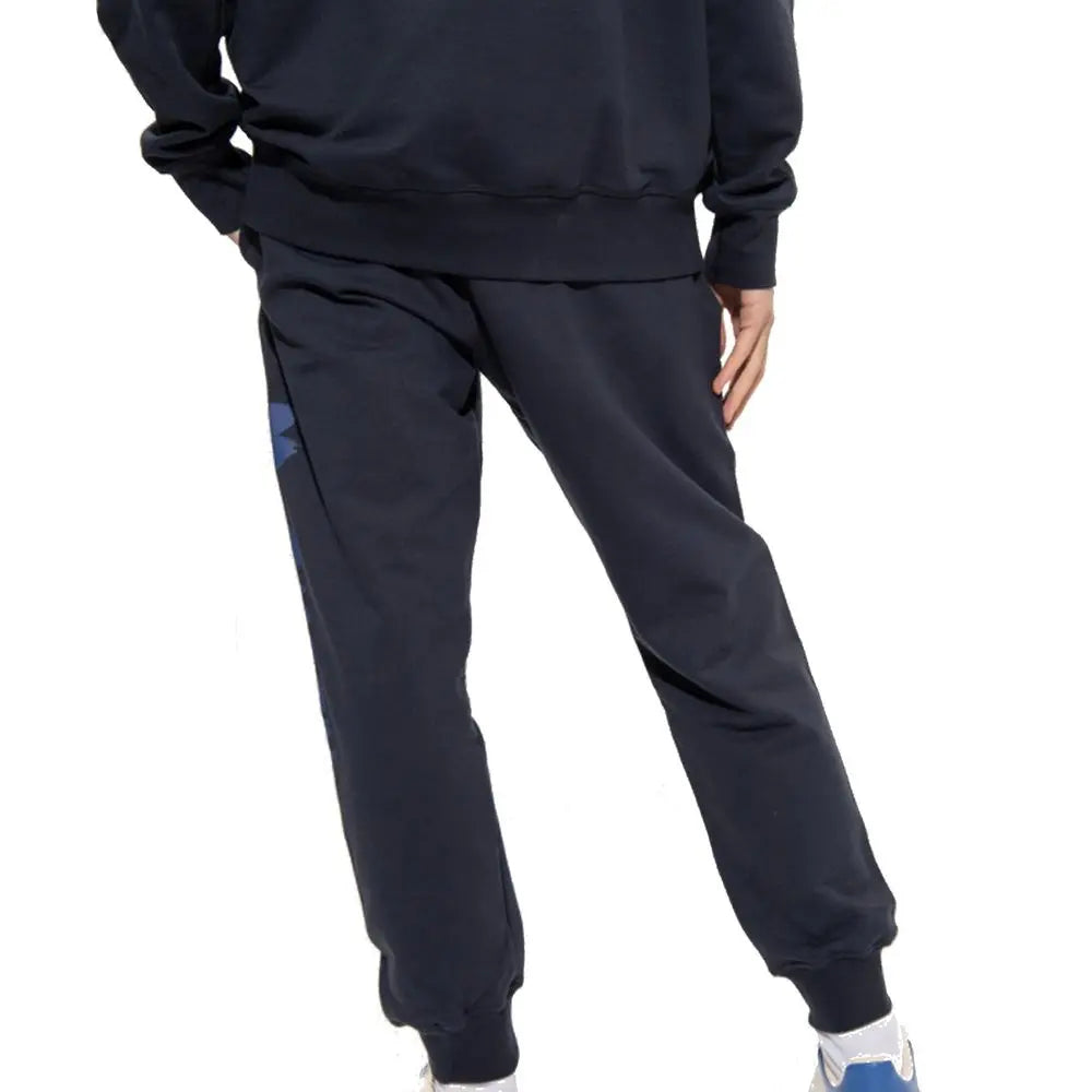 Alexander McQueen Blue Cotton Joggers (Workout Pants) Alexander McQueen