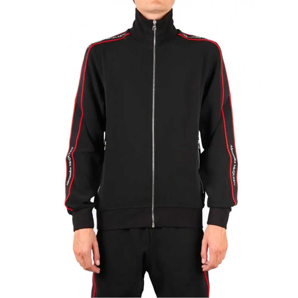 Alexander McQueen Black Viscose Sweatshirt Alexander McQueen