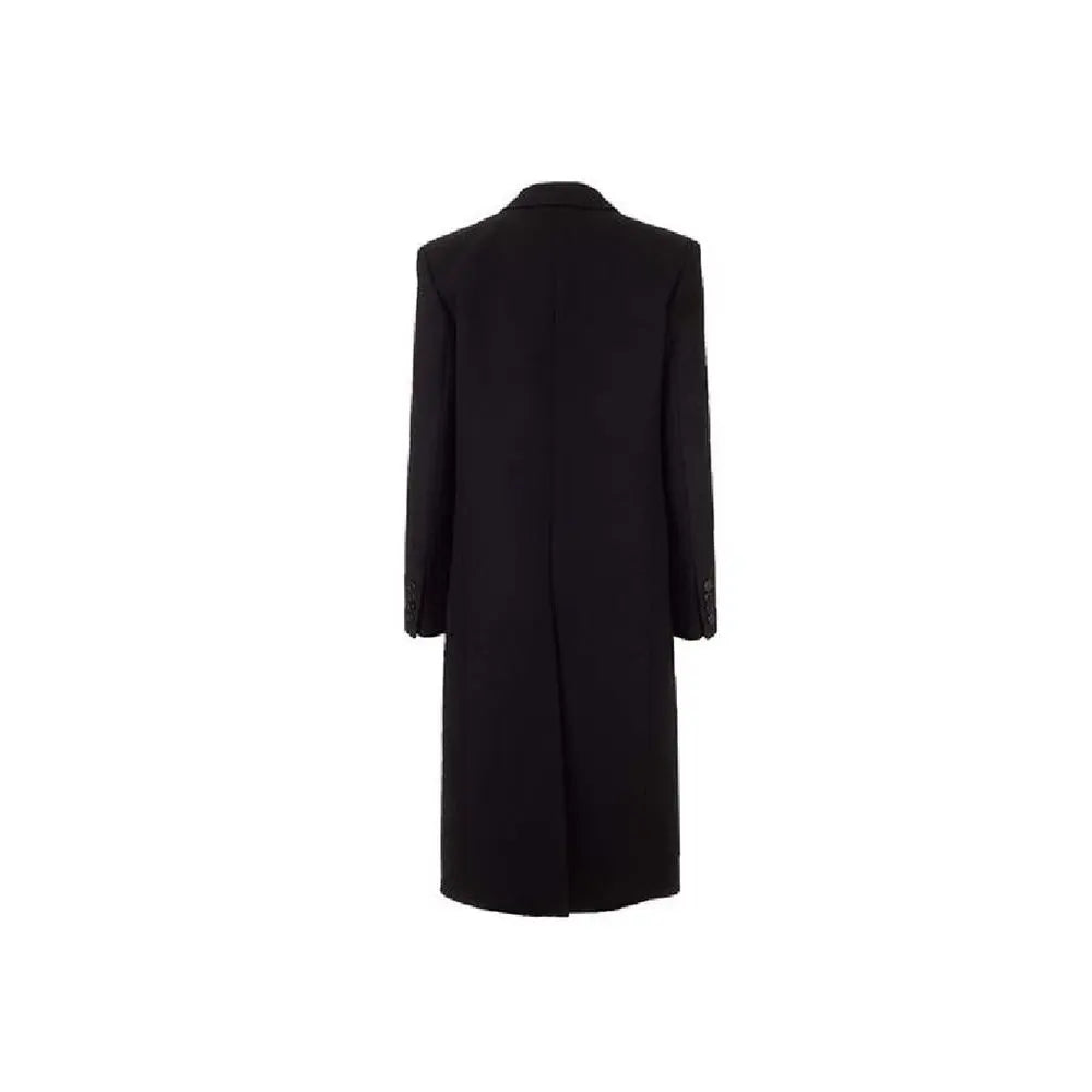 Saint Laurent Black Acetate Coat Saint Laurent