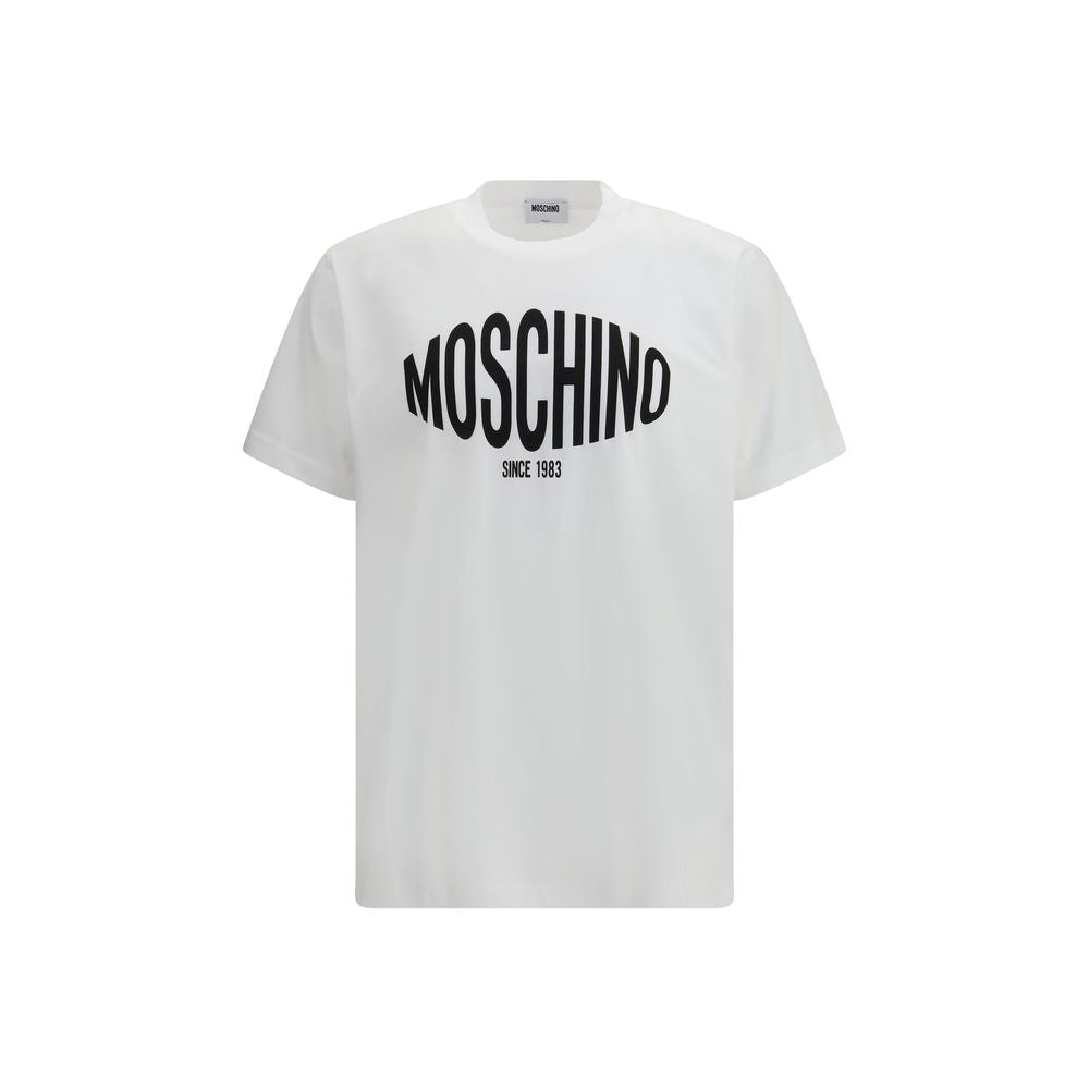 Moschino White Cotton T-Shirt Moschino
