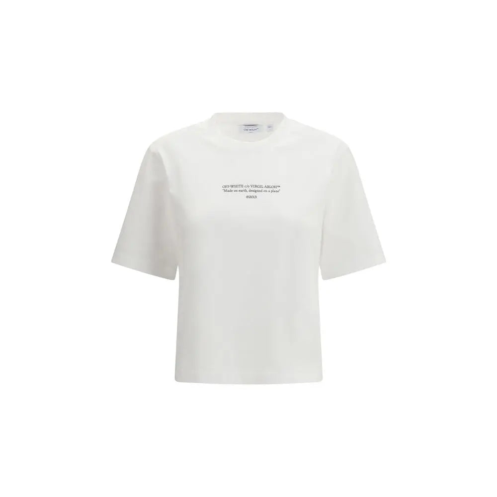 Off-White White Cotton Sportswear Off-White