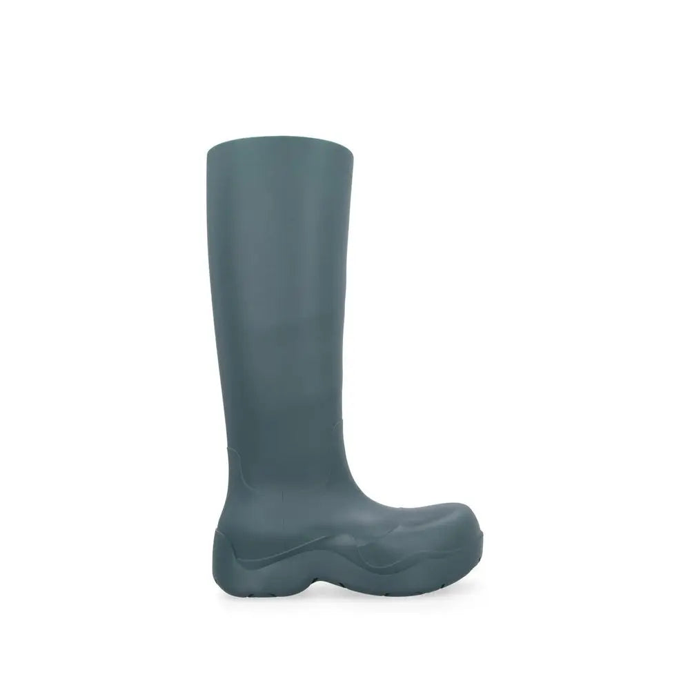 Bottega Veneta Bicolor Rubber Rain Boots Bottega Veneta