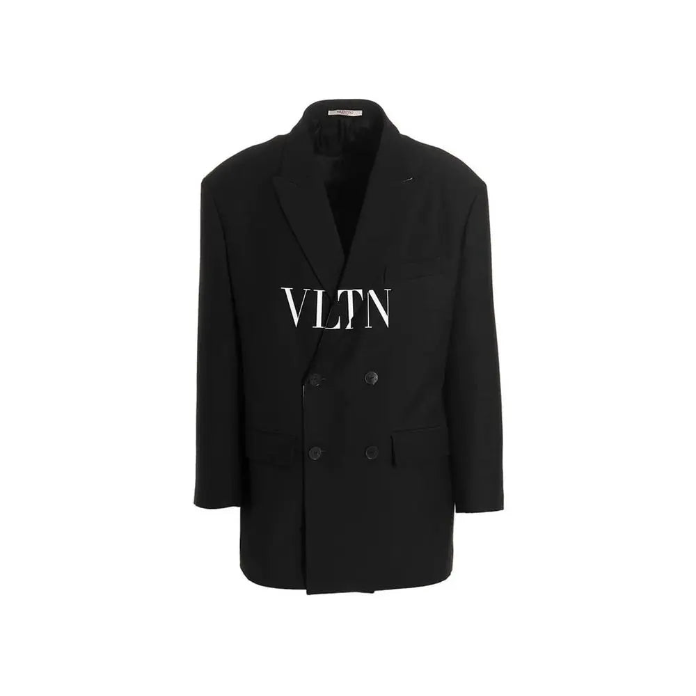 Valentino Black Silk Blazer Valentino