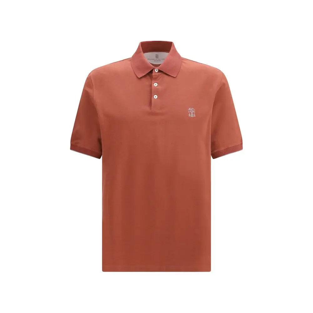Brunello Cucinelli Multicolor Cotton Polo Shirt Brunello Cucinelli