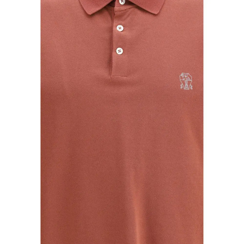 Brunello Cucinelli Multicolor Cotton Polo Shirt Brunello Cucinelli