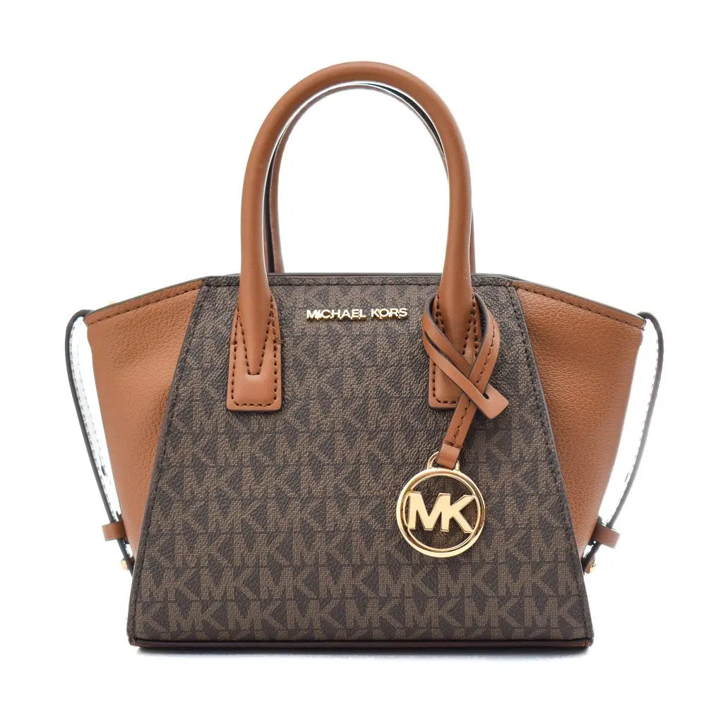 Michael Kors Brown Canvas Handbag Michael Kors