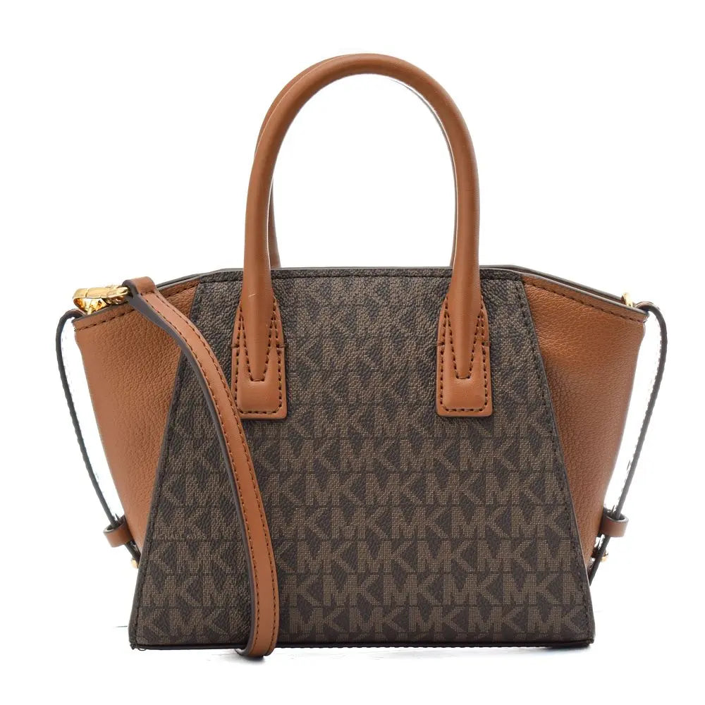 Michael Kors Brown Canvas Handbag Michael Kors