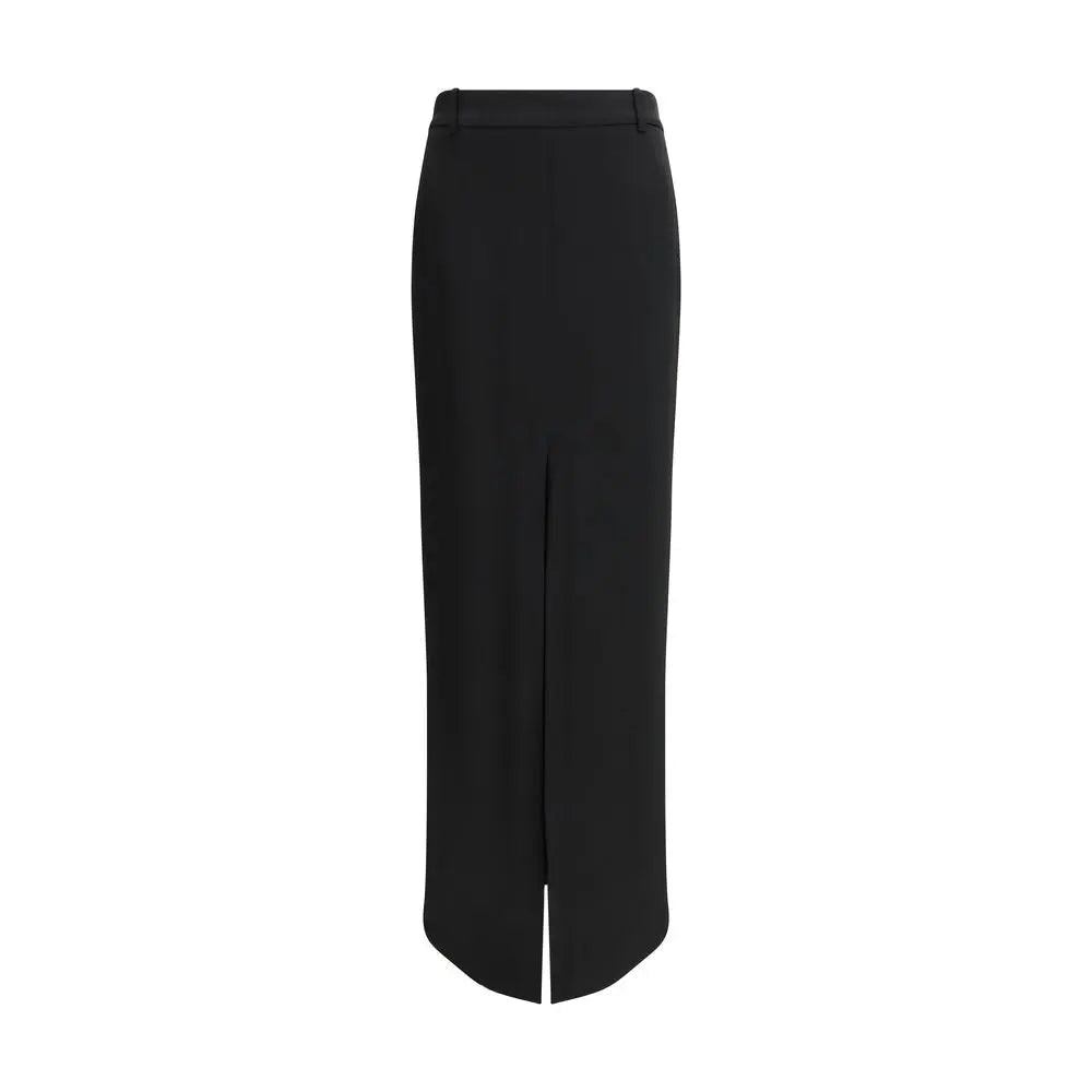 Tom Ford Black Acetate Long Skirt Tom Ford