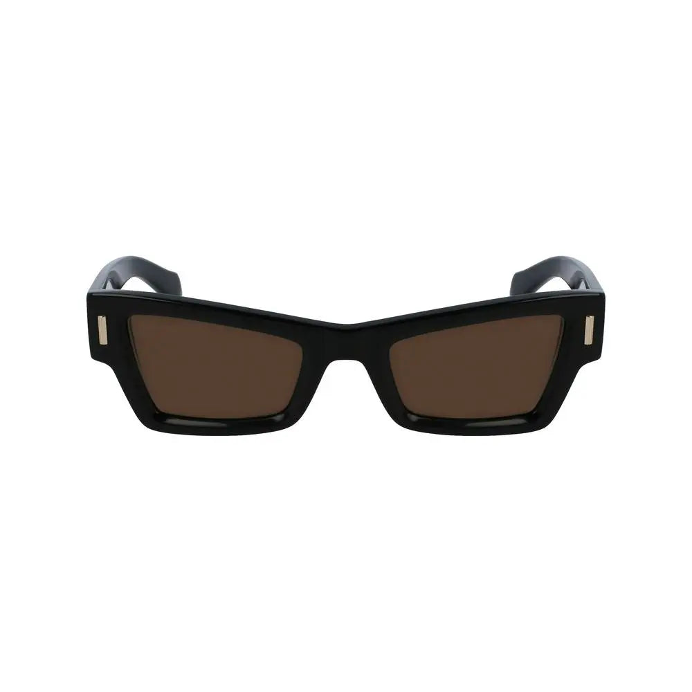 Ferragamo Black Acetate Sunglasses Ferragamo