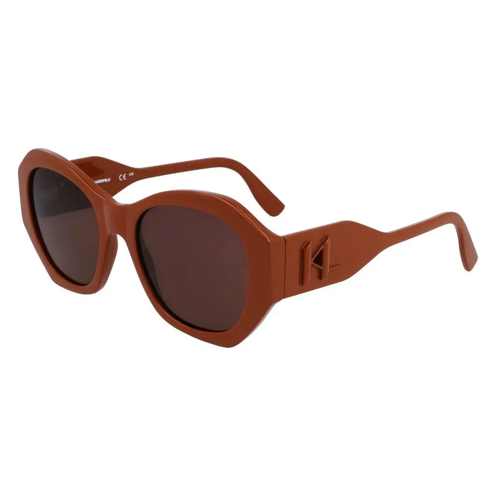 Karl Lagerfeld Brown Injected Sunglasses Karl Lagerfeld