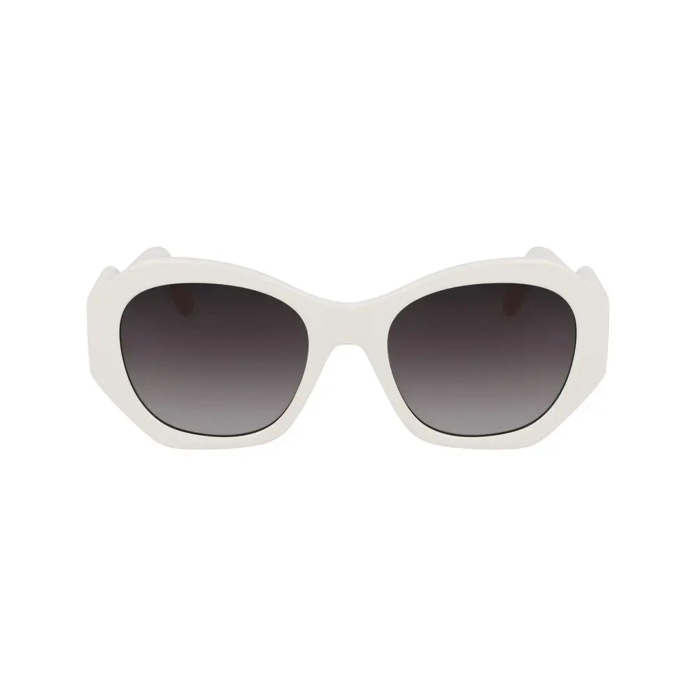 Karl Lagerfeld White Injected Sunglasses Karl Lagerfeld