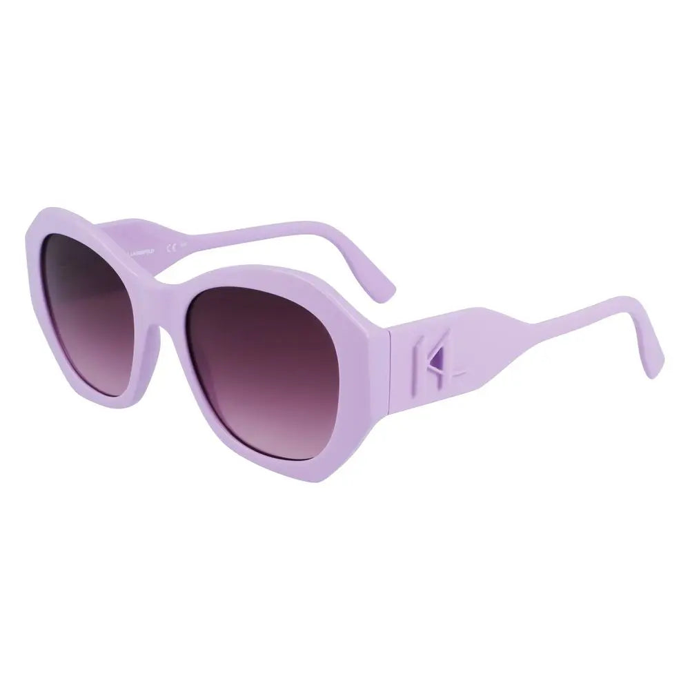 Karl Lagerfeld Purple Injected Sunglasses Karl Lagerfeld