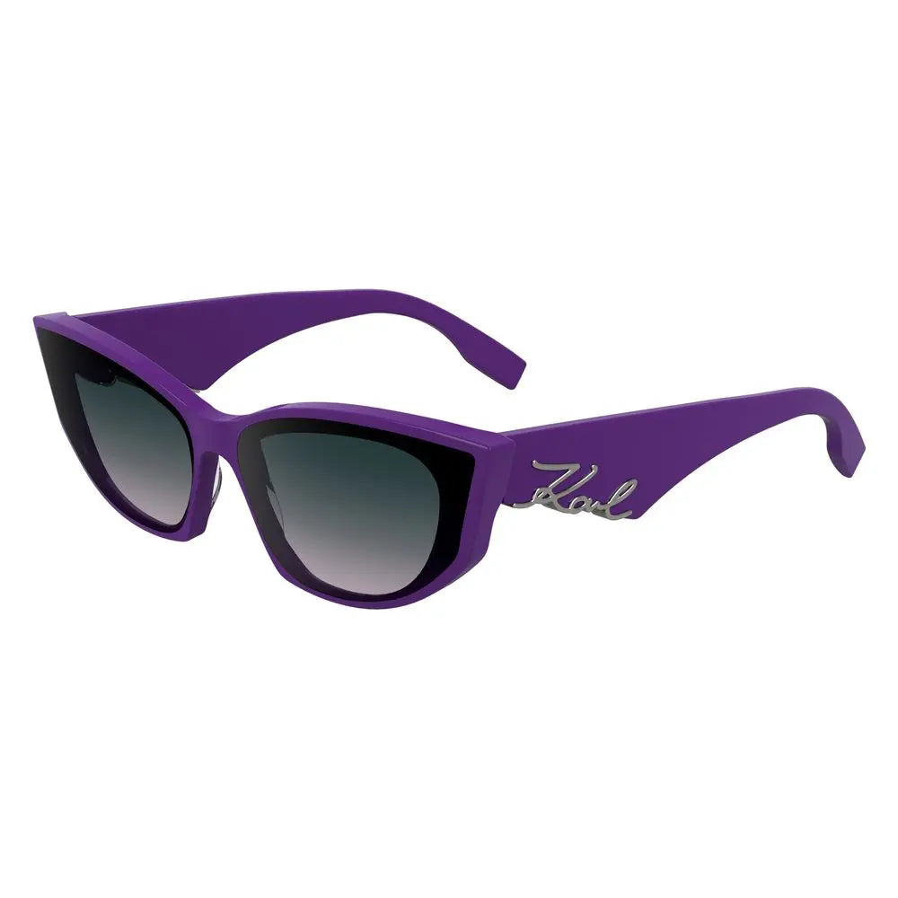Karl Lagerfeld Purple Acetate Sunglasses Karl Lagerfeld