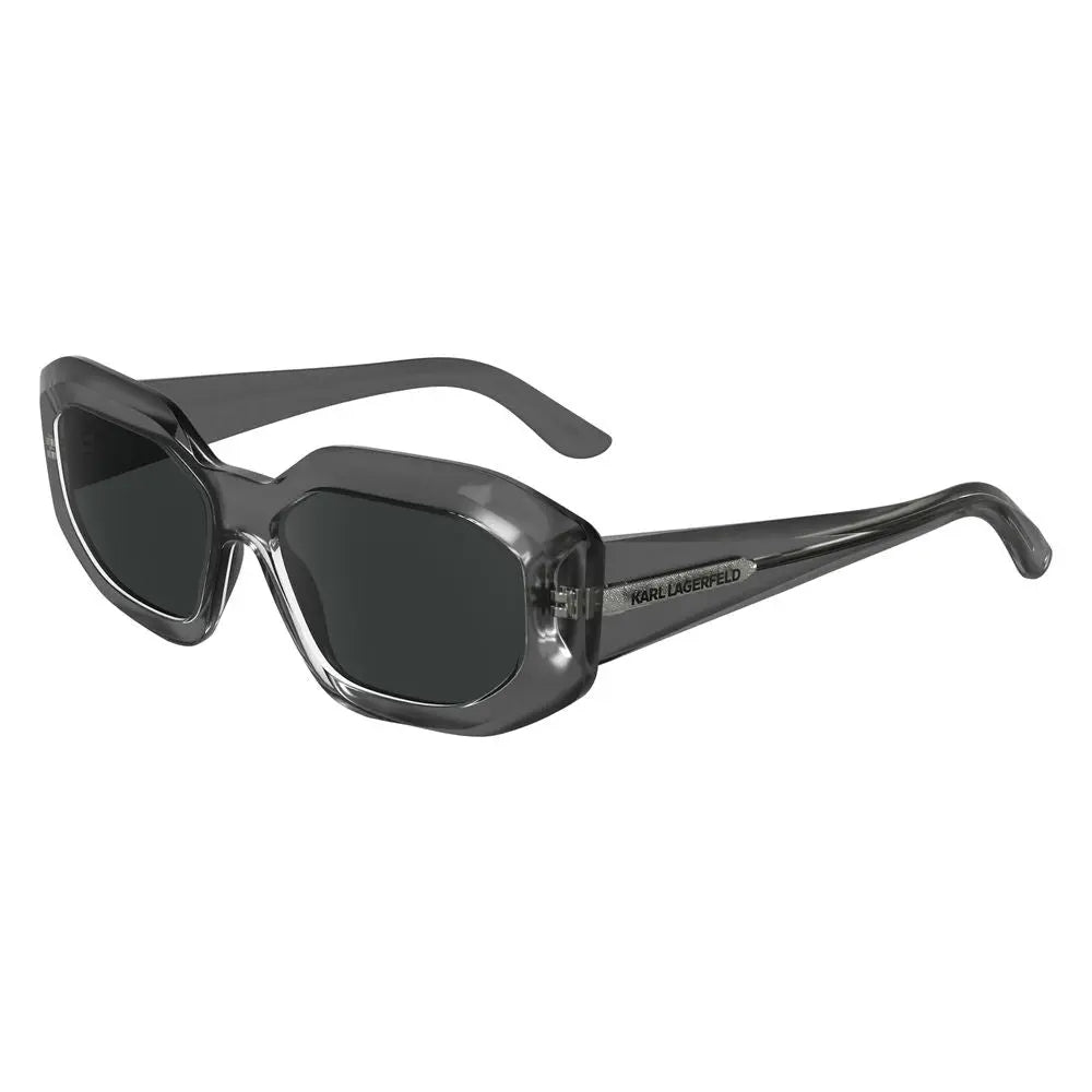 Karl Lagerfeld Gray Injected Sunglasses Karl Lagerfeld