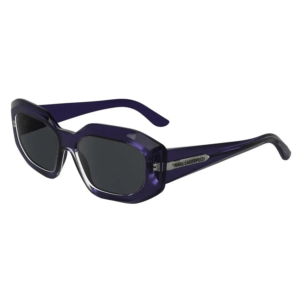 Karl Lagerfeld Purple Injected Sunglasses Karl Lagerfeld