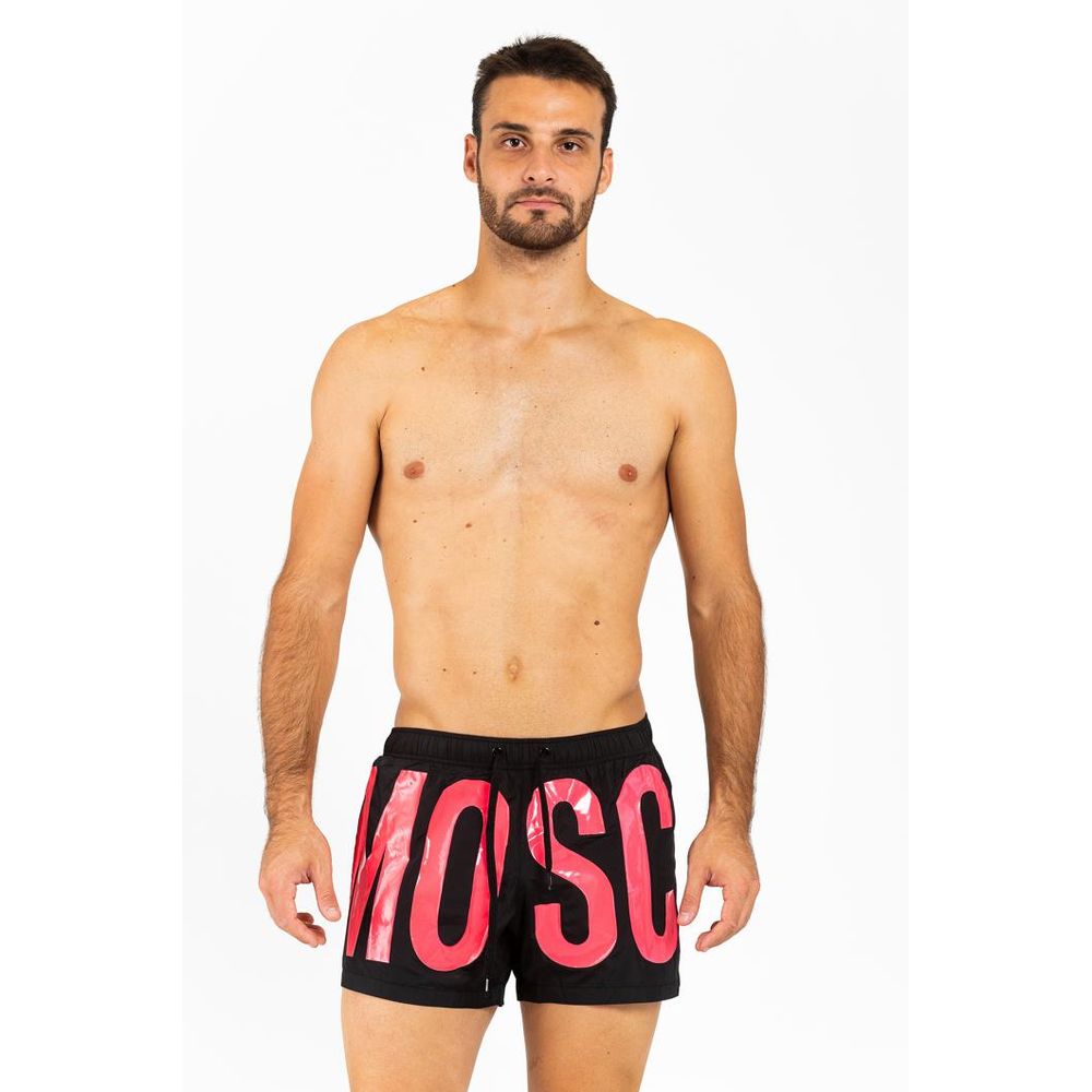 Moschino Fuchsia Polyester Swim Shorts Moschino