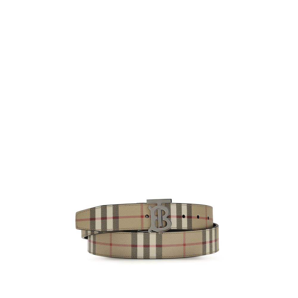 Burberry Beige Polyethylene Belt Burberry