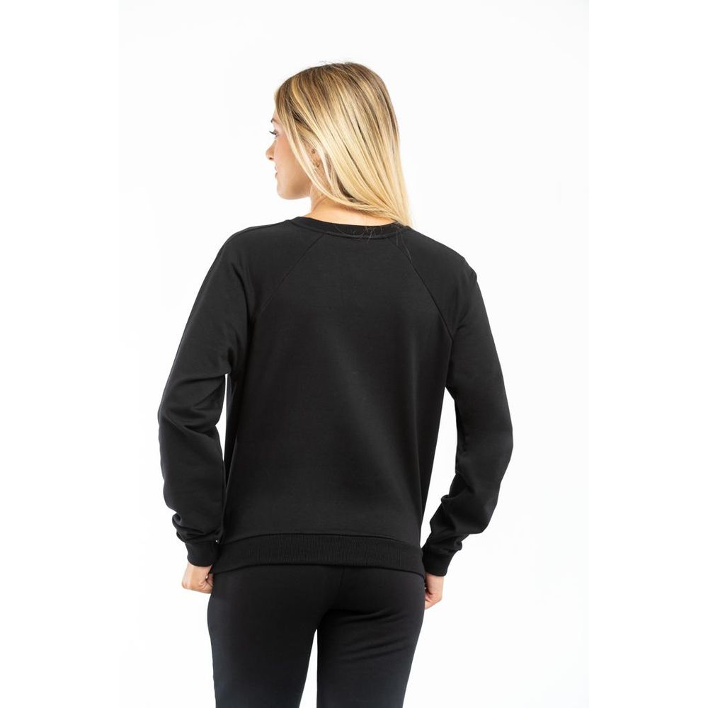 Moschino Black Cotton Sweatshirt Moschino
