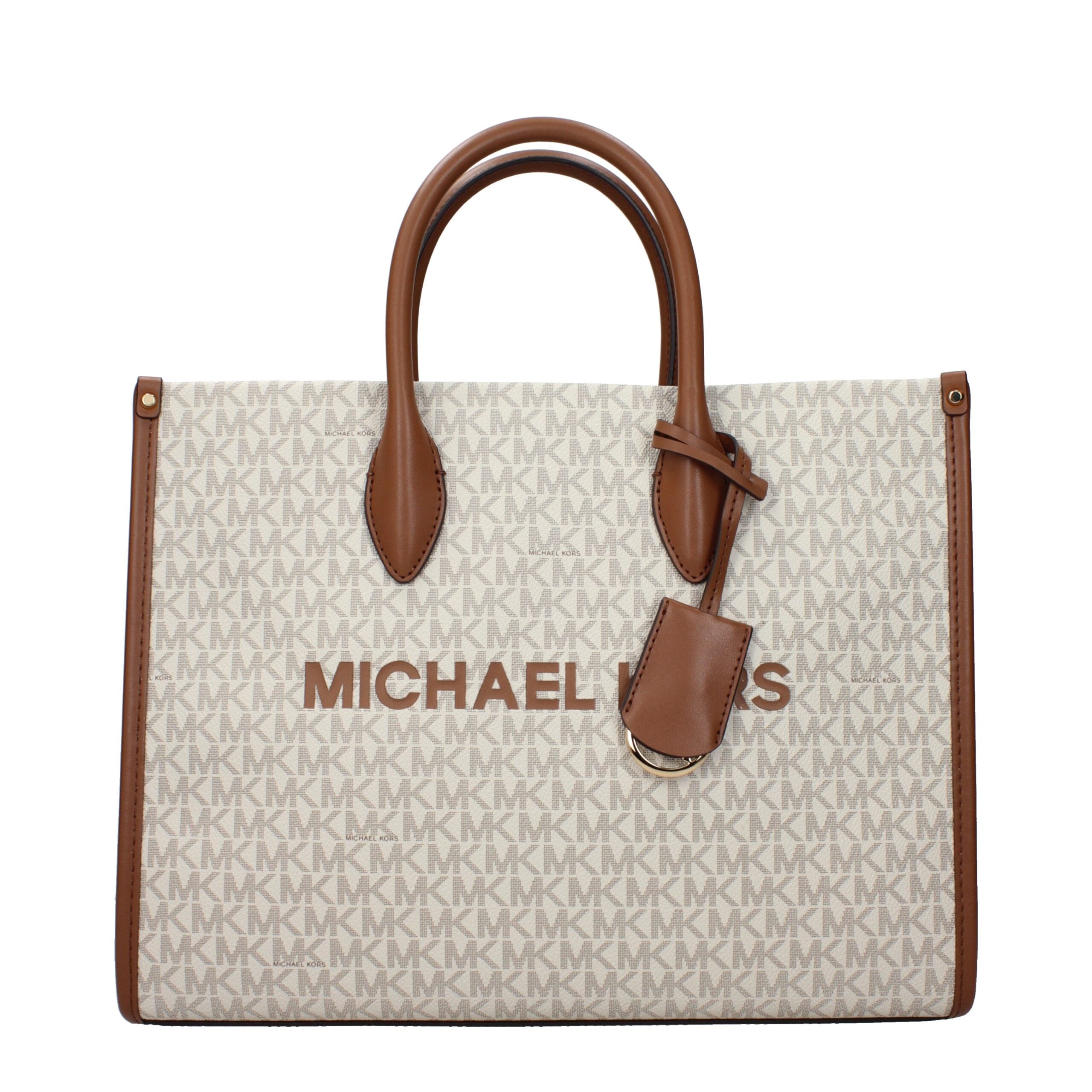 Michael Kors Beige Fabric Handbag Michael Kors