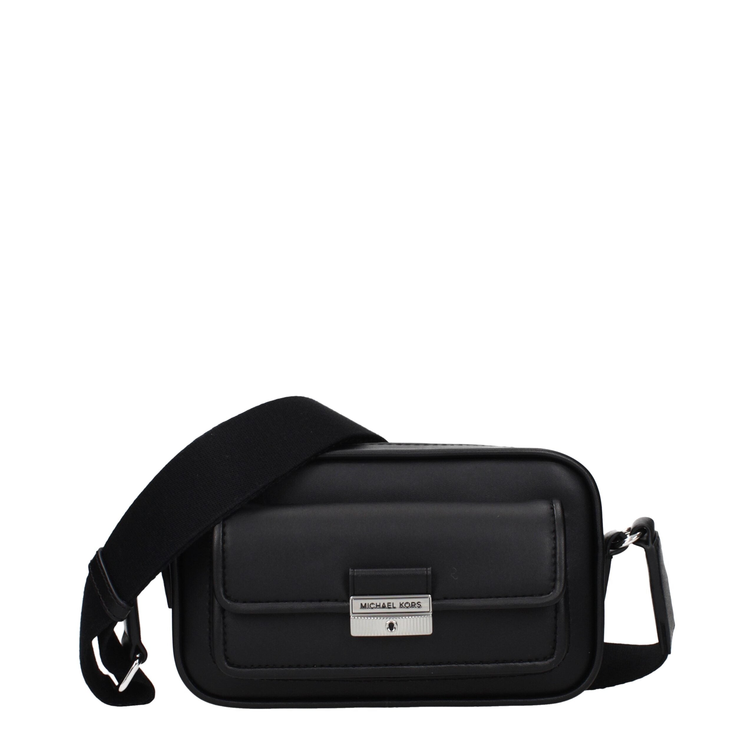Michael Kors Black Leather Crossbody Bag Michael Kors