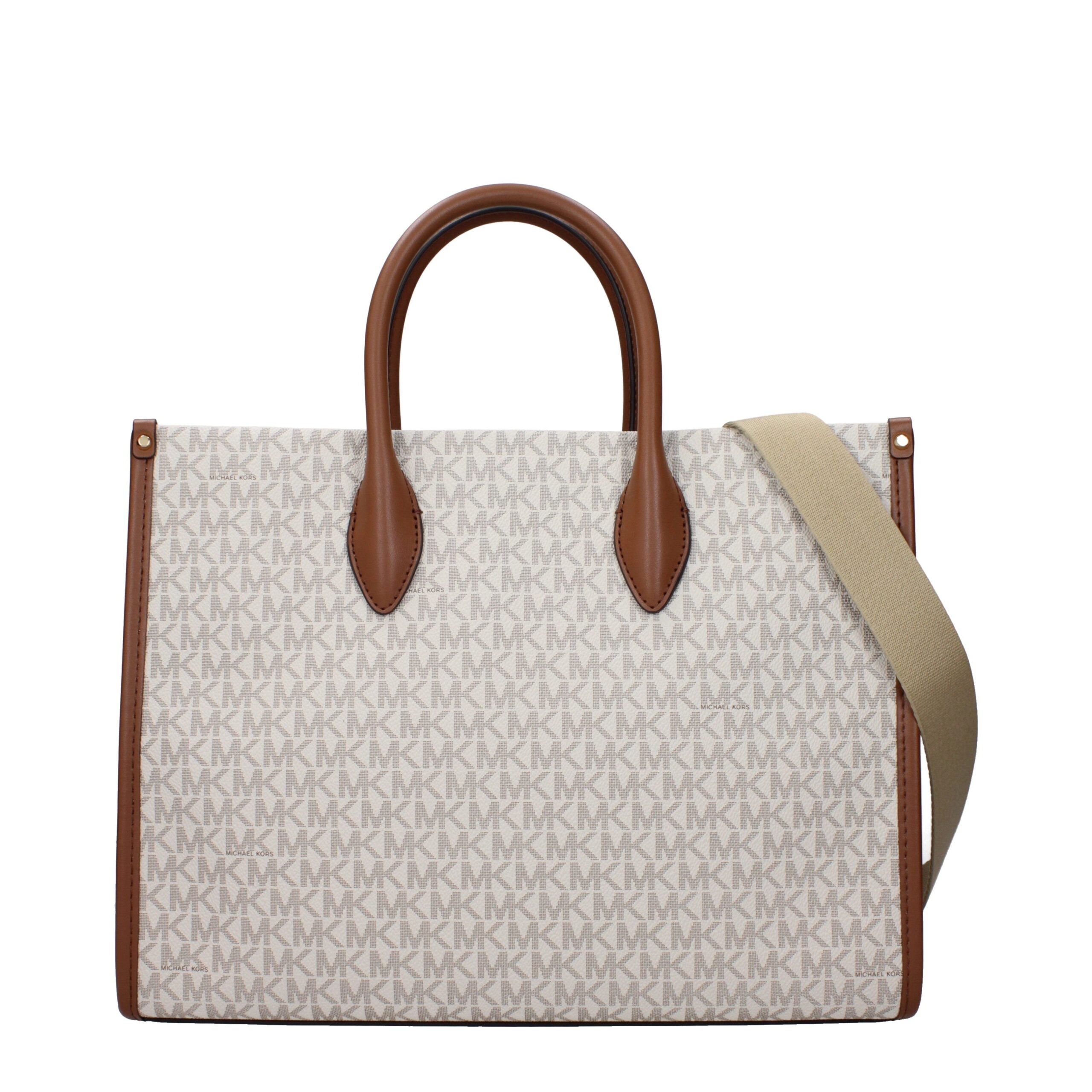 Michael Kors Beige Fabric Handbag Michael Kors